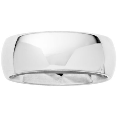Tungsten Polished Band 8mm