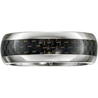 Stainless Steel & Carbon Fiber Band