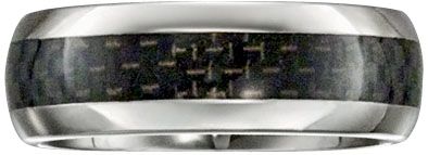 Stainless Steel & Carbon Fiber Band