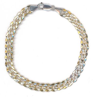 Oro Magnifico™ 14K Gold & Silver Bracelet 8.5