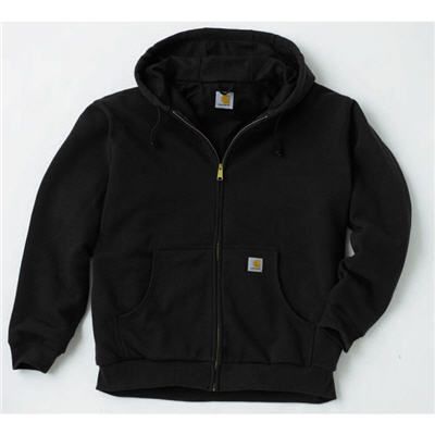 Carhartt Mens Thermal Lined Hooded Zip Sweatshirt
