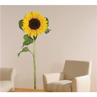 Jumbo Sunflower Wall Applique
