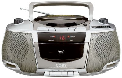 Coby CD Radio Cassette Boombox