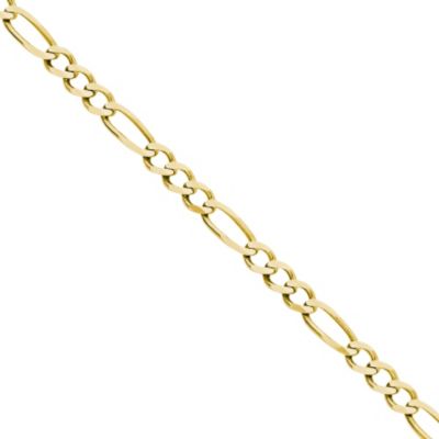 14K Yellow Gold 3.9mm Figaro Chains