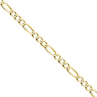 14K Yellow Gold 3.9mm Figaro Chains
