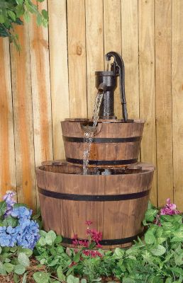 2-Tier Wood Fountain