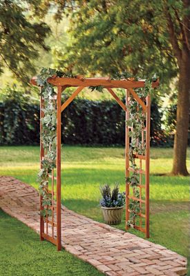 Jordan Mfg. Wooden Garden Arbor