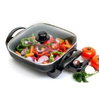 Elite 12" x 12" Electric Skillet