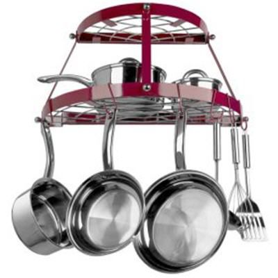 Wall Mount 2 Shelf Pot Rack