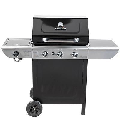 Char-Broil Three-burner Gas Grill with Sideburner