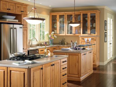 Braeburn Rustic Alder Natural Kitchen Cabinets
