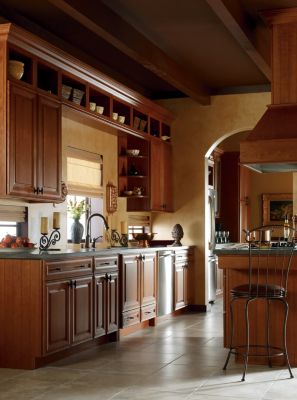 Camden Cherry Fox Kitchen Cabinets