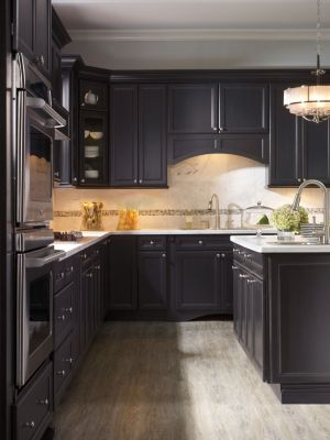 Corina Maple Graphite Kitchen Cabinets