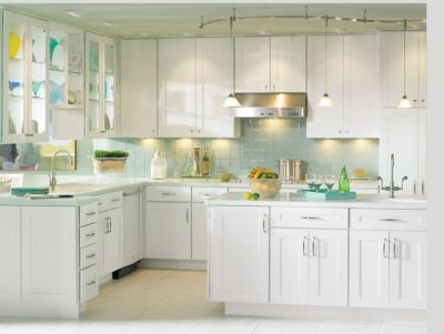 Eden Maple White Paint Kitchen Cabinets