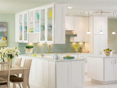 Eden Maple White Paint Kitchen Cabinets