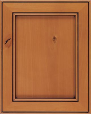 Rustic Alder Recessed Panel Square