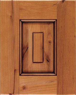 Rustic Alder Raised Panel Square