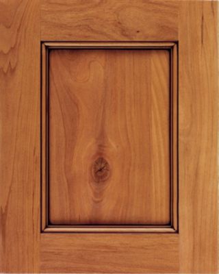 Rustic Alder Recessed Panel Square