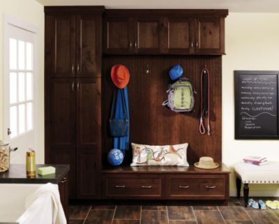 Rustic Alder Recessed Panel Square