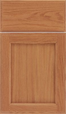 Oak Recessed Panel Square, Profiled Slab Drawer Front