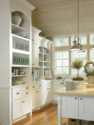 Kenston PureStyle™ Laminte White Kitchen Cabinets