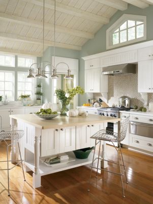 Kenston PureStyle™ Laminte White Kitchen Cabinets