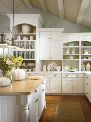 Kenston PureStyle™ Laminte White Kitchen Cabinets