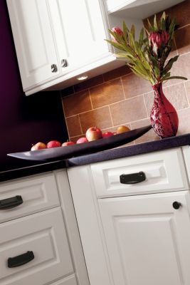 Decorative Hardware (with Marshall Thermofoil Satin Lily)