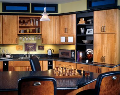 Blythe Cherry Light & Black Other Cabinets