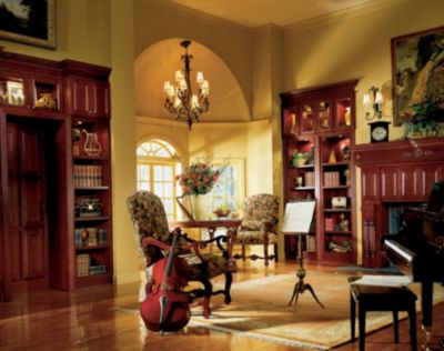 Piedmont Maple Cranberry Other Cabinets