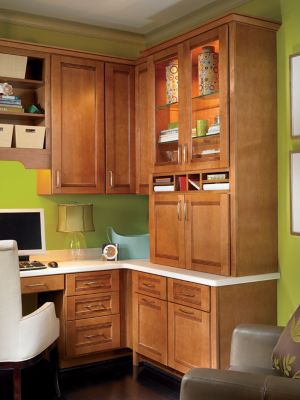 Saxony Maple Coffee Glaze Other Cabinets