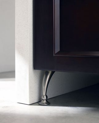 Leg, Nickel Finish, 4 1/2"