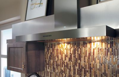 Range Hood, Stainless Square