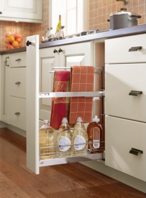 Base Pantry Pullout with Towel Rack