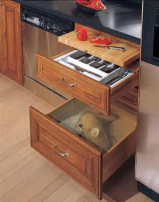 3 Drawer Base with Bread Board
