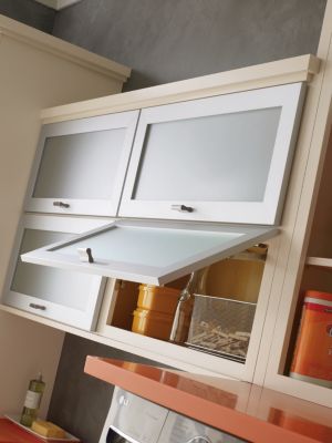 Wall Top-Hinge Single-Door Aluminum Frame