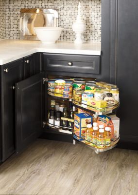 Base Corner with Curved Pullout