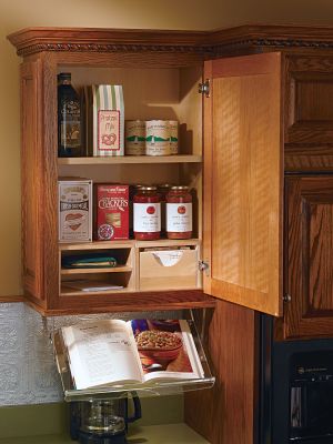 Wall Cookbook and Recipe Organizer