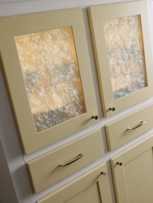 Textured Glass, Marbleized Pearl