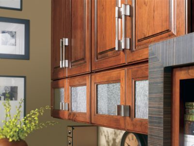 Glass Insert, Metalic Linen