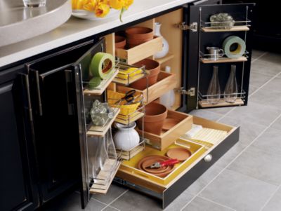 SuperCabinet ™ with Toekick Drawer