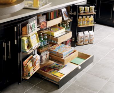 SuperCabinet ™ with Toekick Drawer