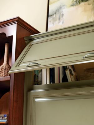Wall Top-Hinge Wooden Door