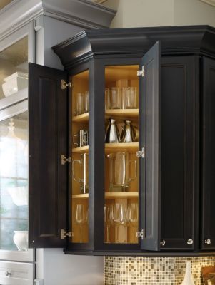 135 Degree Outside Wall Cabinet