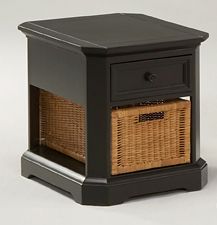 Coastal Way End Table, Black