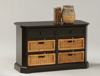 Coastal Way Sofa Table, Black