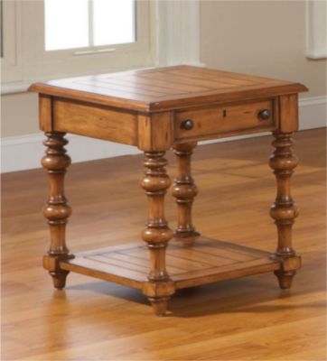 Foxberry Drawer End Table
