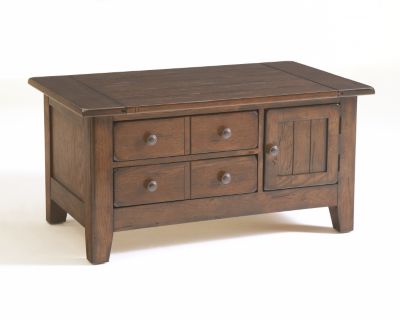 3397-28  : Attic Heirlooms Small Apothecary Cocktail Table