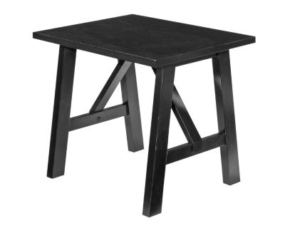 Galliger End Table, Black Finish