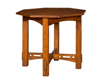 Artisan Ridge Octagonal Lamp Table